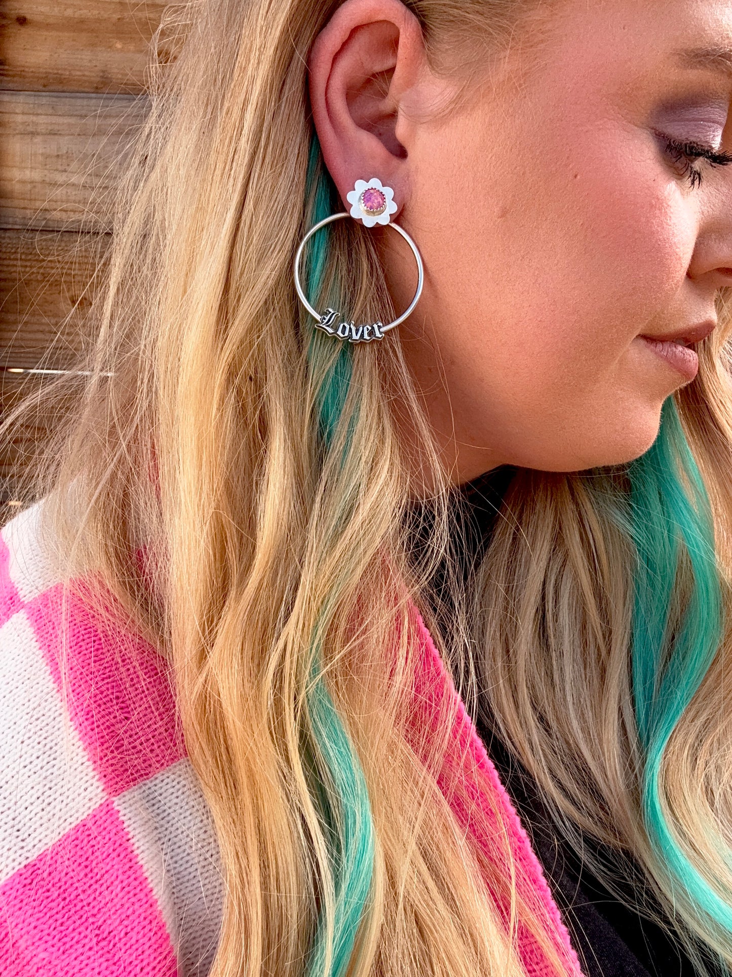 Cosmic Daisy Earrings.