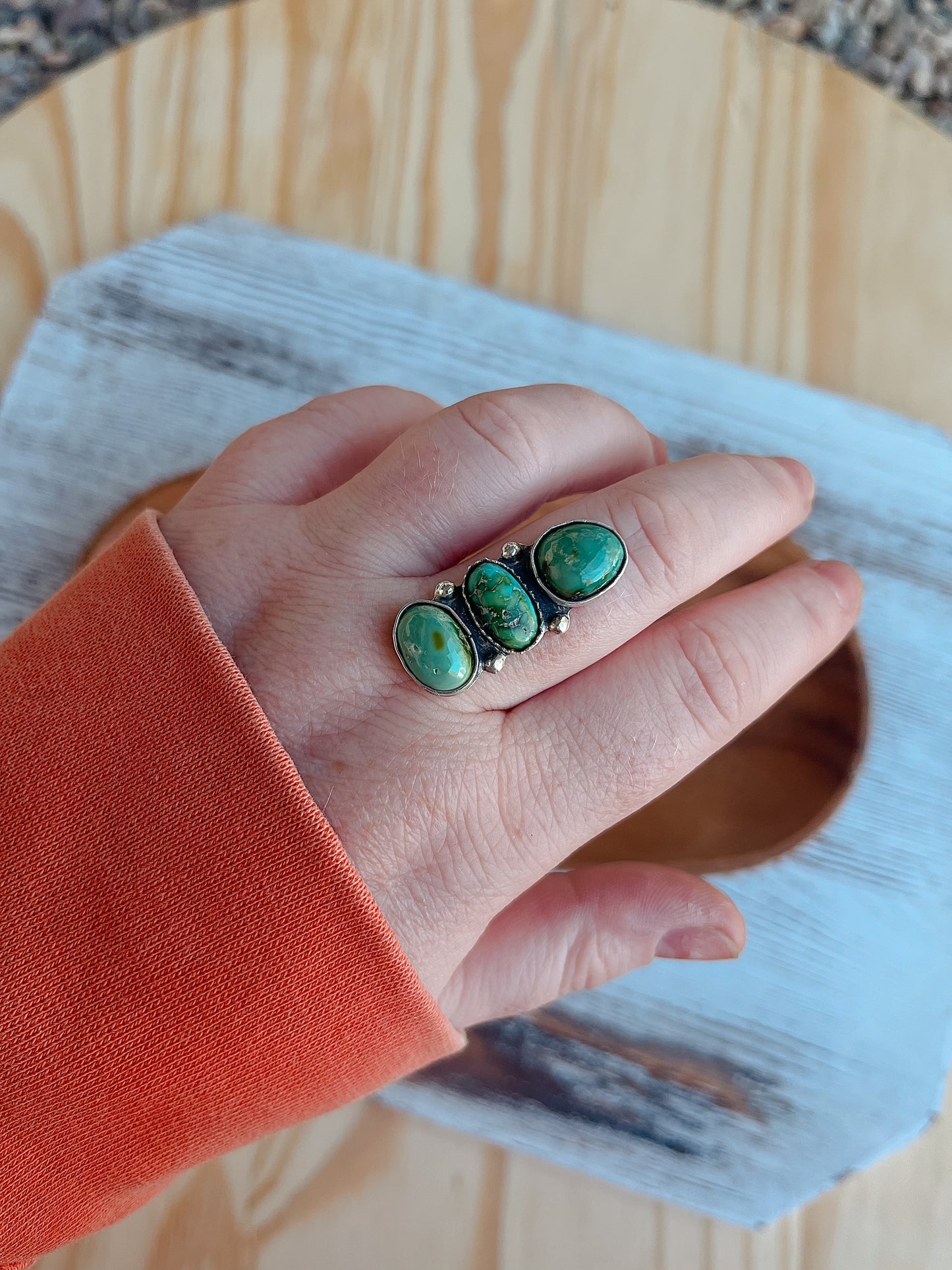 Sonoran Mountain Turquoise Ring