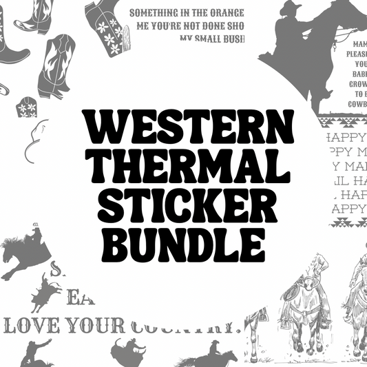 Western Thermal Stickers